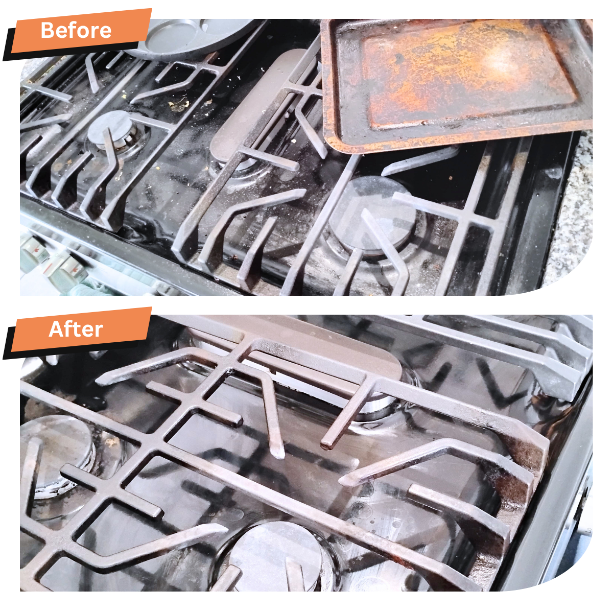 Stovetop Deep Clean